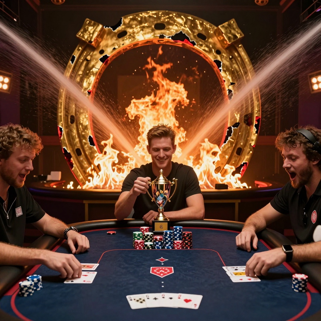 Horseshoe Las Vegas火灾与WSOP冠军Bryce Yockey的崛起：扑克赛事的双面传奇