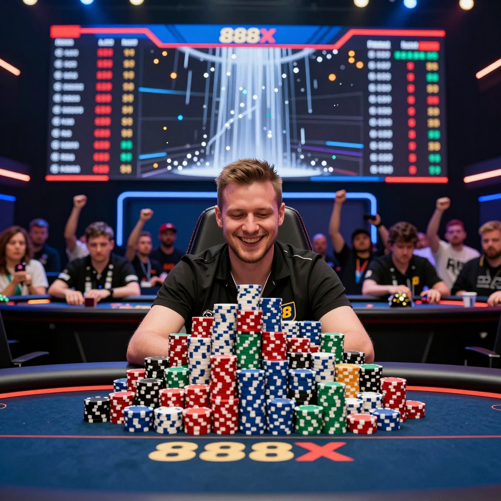 线上扑克平台发展动态：PokerStars与888poker的赛事狂欢与用户红利
