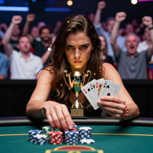 【Sara Underwood逆袭夺冠，PokerStars百万挑战赛上演戏剧性逆转】