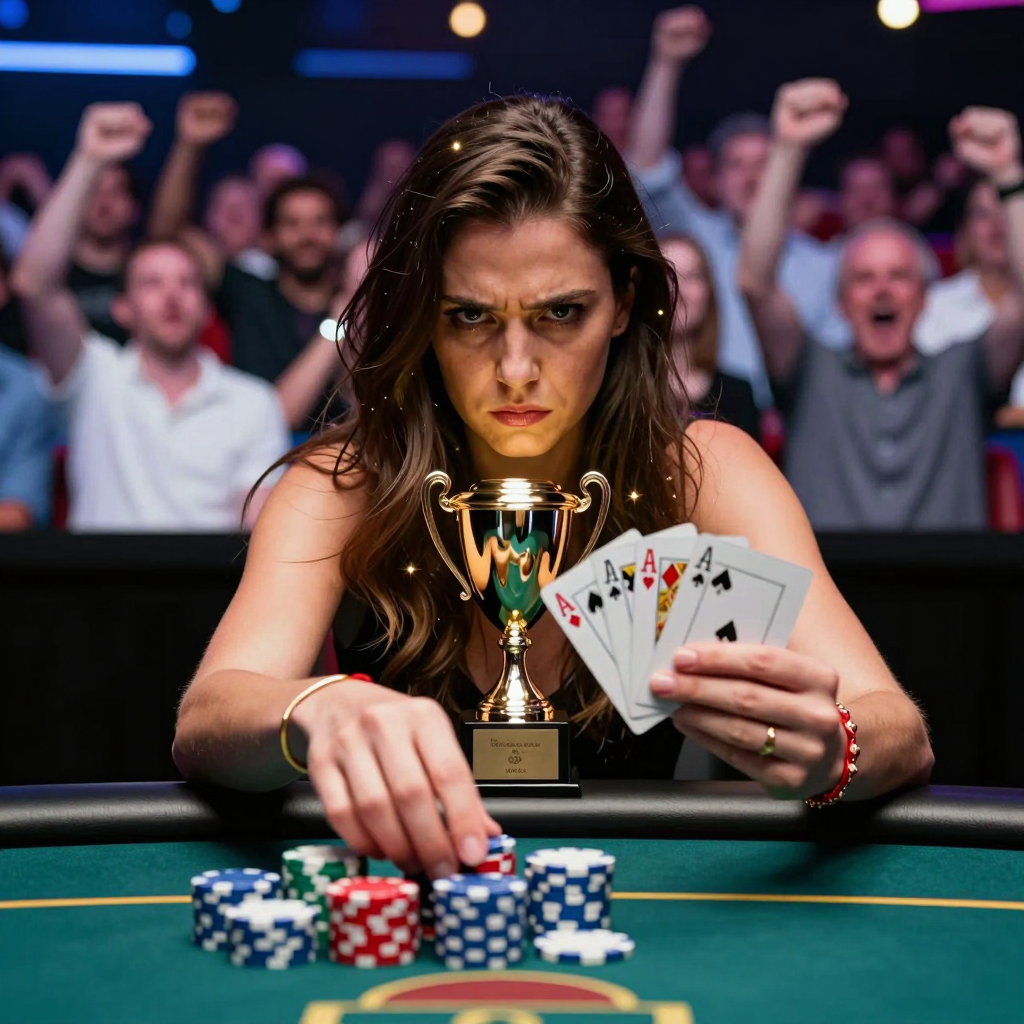 【Sara Underwood逆袭夺冠，PokerStars百万挑战赛上演戏剧性逆转】