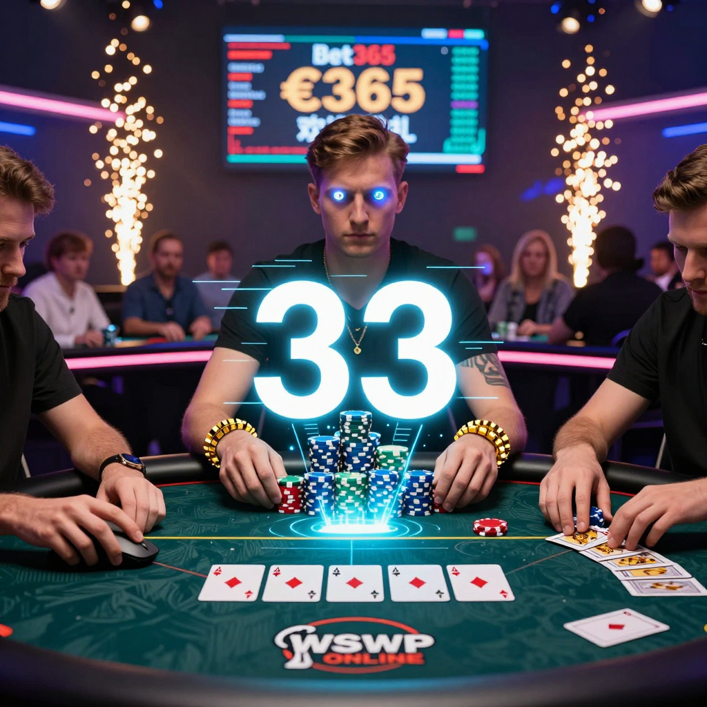 2023扑克线上平台爆发：Bet365、888poker与WSOP在线赛事如何重塑扑克世界？